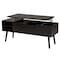 Baxton Studio Roden Modern Two-Tone  Wood Coffee Table with Lift-Top Storage Compartment 229-12916-ZORO - alternate 2
